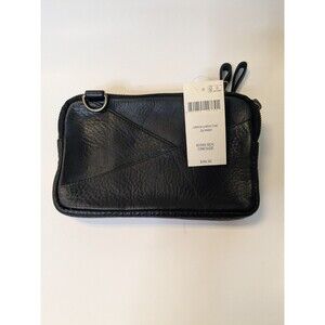 Duluth Trading Co Lifetime Leather Dual Zip Wallet Black Phone Clutch Bag NWT